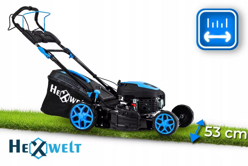 Benzinplæneklipper 53 cm med El-start HW-KS-224