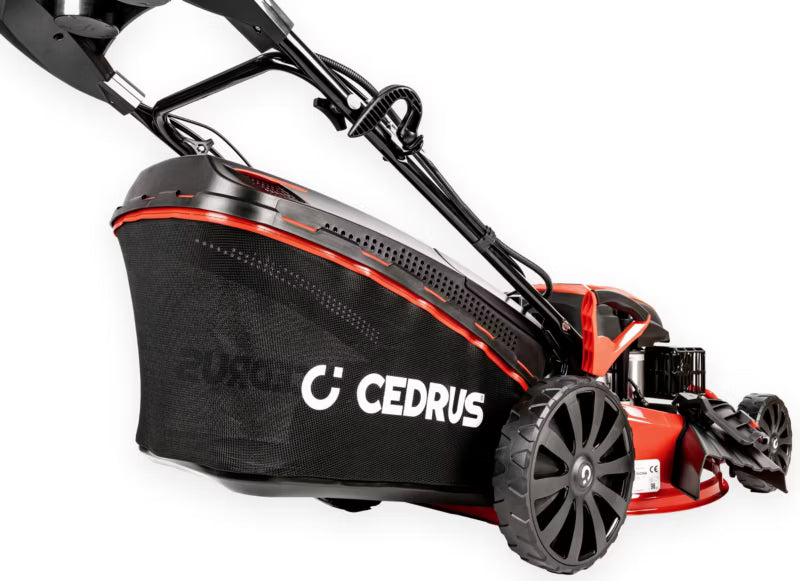 Benzinplæneklipper 53 cm med El-Start og Selvkørende Fremdrift KS53SV-E