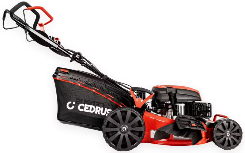 Benzinplæneklipper 53 cm med El-Start og Selvkørende Fremdrift KS53SV-E