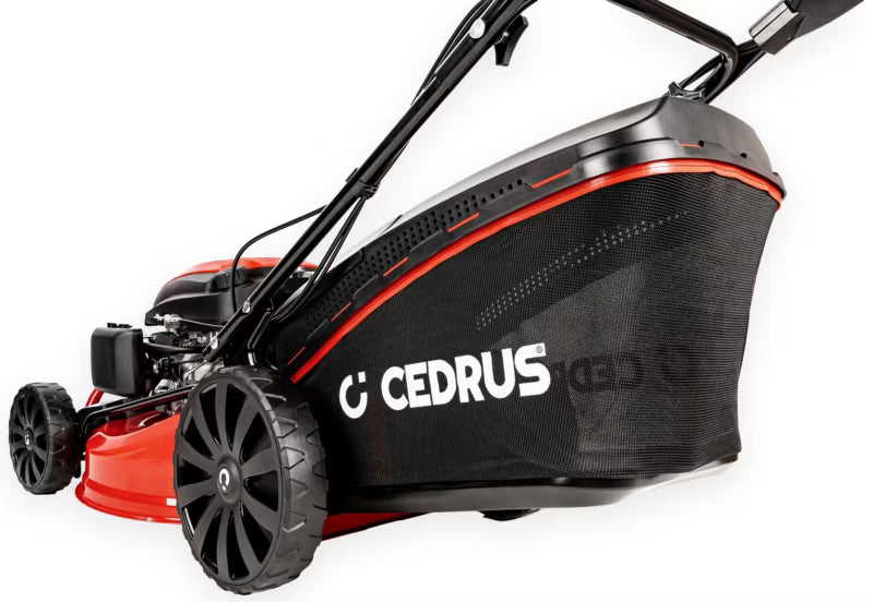Benzinplæneklipper 53 cm med El-Start og Selvkørende Fremdrift KS53SV-E