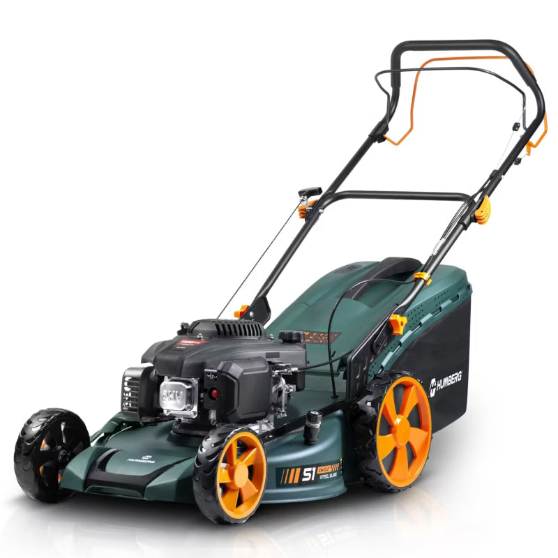 Benzinplæneklipper HM-601 med Træk 51 cm 70 Liter