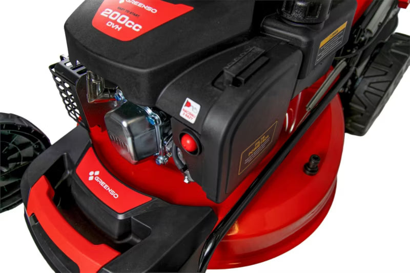 Benzinplæneklipper KS51-G200N 51 cm med Træk