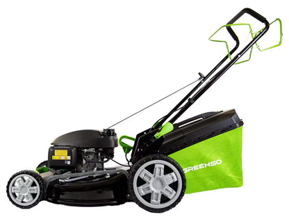Benzinplæneklipper KS53-H200N-S 53 cm med Træk