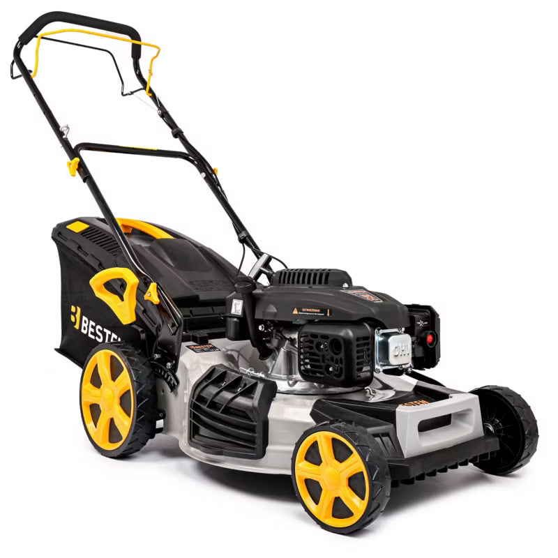 Benzinplæneklipper med Fremtræk 51 cm 70 L BE-2862