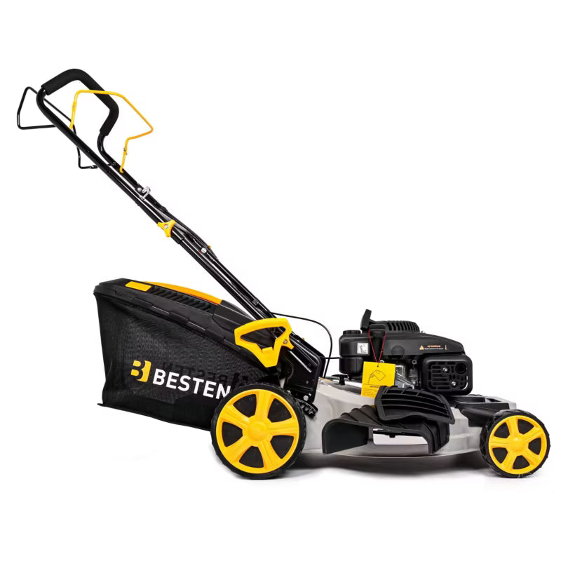 Benzinplæneklipper med Fremtræk 51 cm 70 L BE-2862
