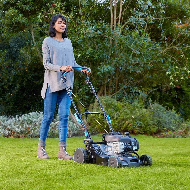 Benzinplæneklipper med Træk 41 cm 300E 125cc