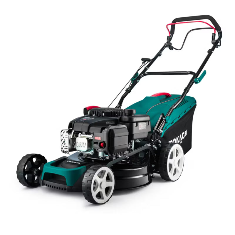 Benzinplæneklipper med Træk 41 cm 50 L | 5907651436866