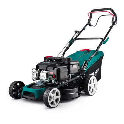 Benzinplæneklipper med Træk 41 cm 50 L | 5907651436866