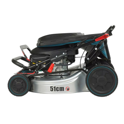Benzinplæneklipper med Træk 51 cm GCV170