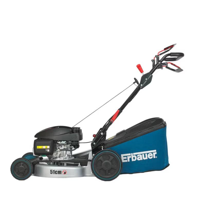 Benzinplæneklipper med Træk 51 cm GCV200
