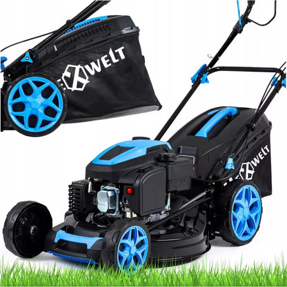 Benzinplæneklipper med Træk 51 cm HW-KS-200