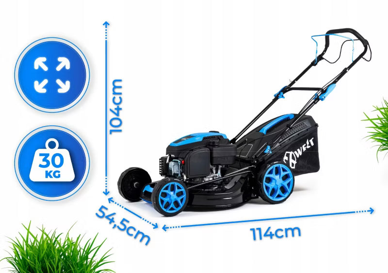Benzinplæneklipper med Træk 51 cm HW-KS-200