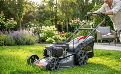 Benzinplæneklipper med Træk 51 cm KS51-L200N