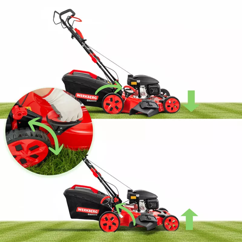 Benzinplæneklipper med Træk 56 cm MTP008100