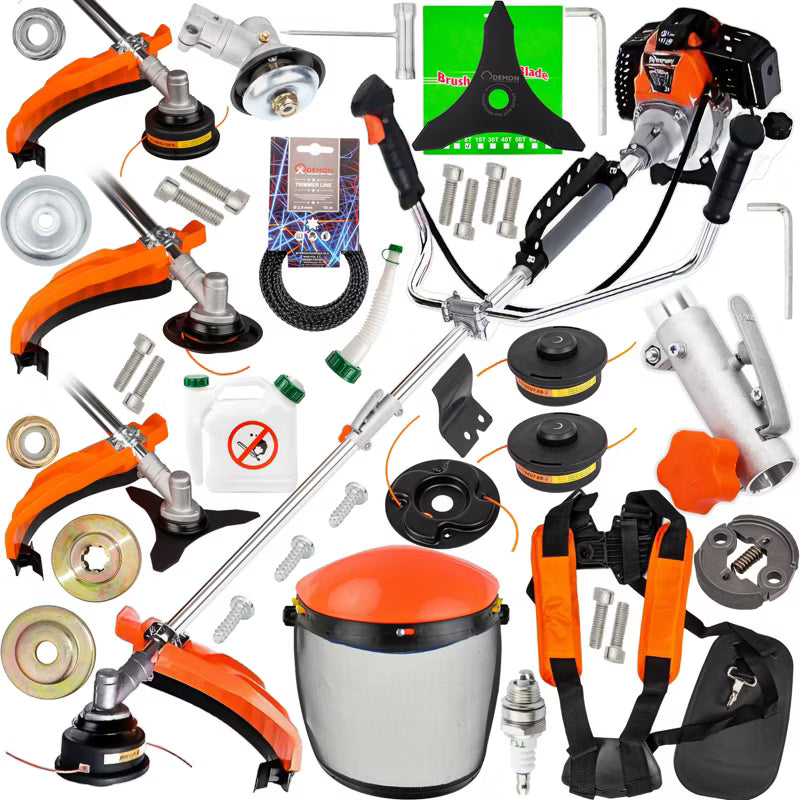 Benzintrimmer RQ580S med Delbart Skaft 5,2 HK 150 cm Orange