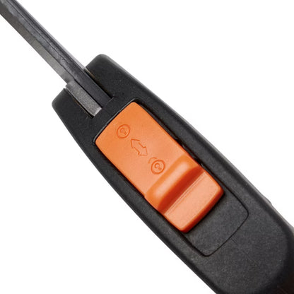 Beskæresaks med Gearing 20,5 cm Sort og Orange