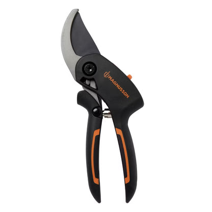 Beskæresaks med Gearing 20,5 cm Sort og Orange