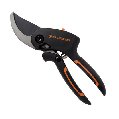 Beskæresaks med Gearing 20,5 cm Sort og Orange