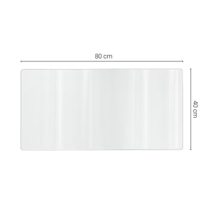 Beskyttelsesfolie 80x40 cm Transparent PVC
