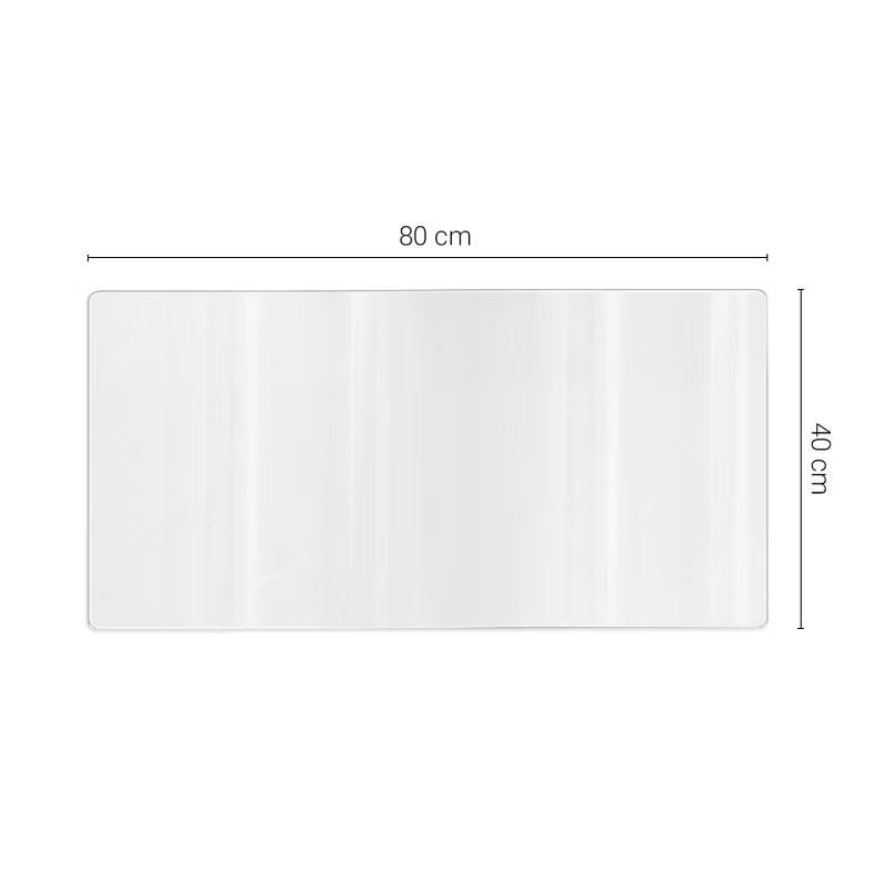 Beskyttelsesfolie 80x40 cm Transparent PVC