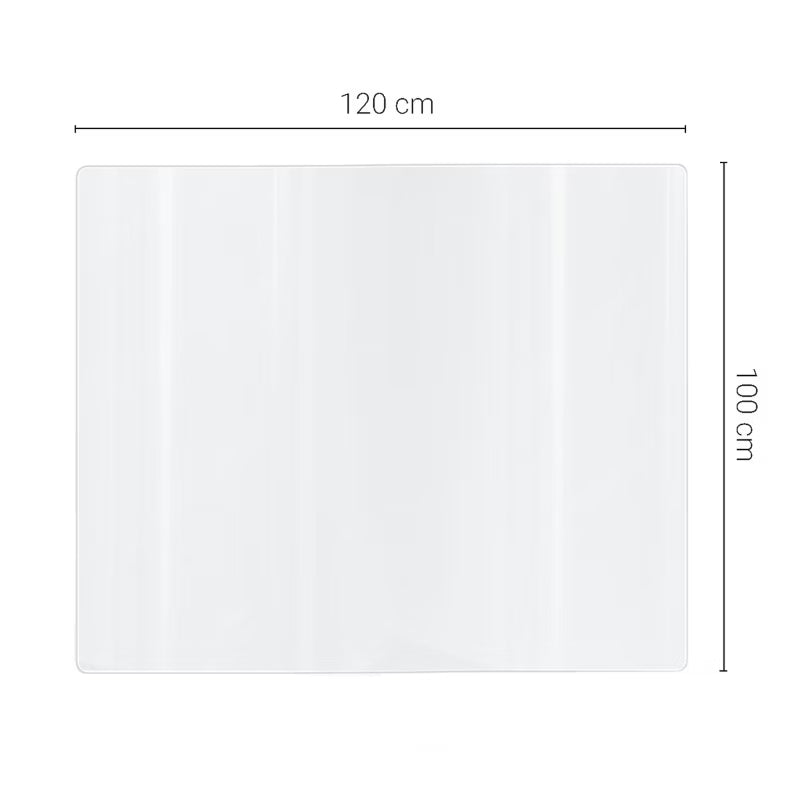 Beskyttelsesfolie PVC 120x100 cm Transparent
