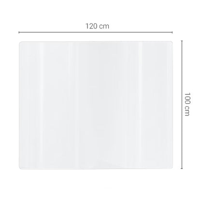 Beskyttelsesfolie PVC 120x100 cm Transparent