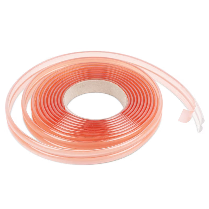 Beskyttelsesliste 10x10 mm 5 m Transparent