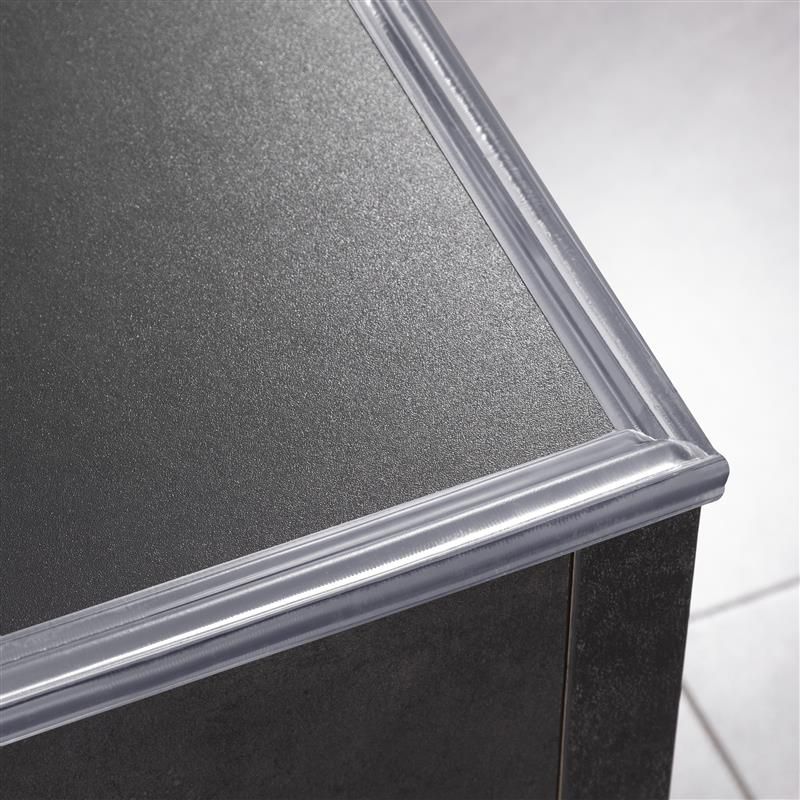 Beskyttelsesliste PVC 40 mm x 5 m Transparent