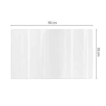 Beskyttelsesmåtte 90x55 cm Transparent