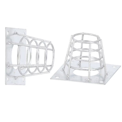 Beskyttelsesplade til Redekasse 7,1x7,1 cm Galvaniseret Stål