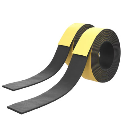 Beskyttelsestape til Strøer Neva 50 mm x 3 m Sort 2 Stk