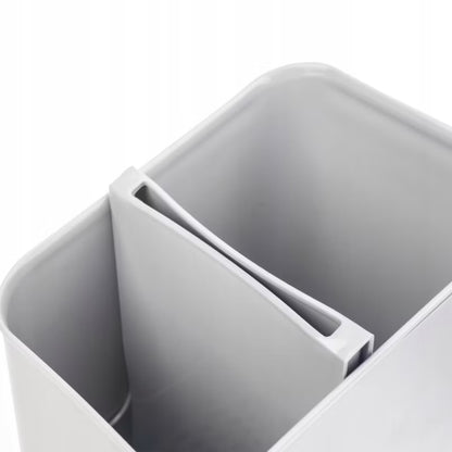 Bestikholder 12x10x16 cm Hvid Plastik