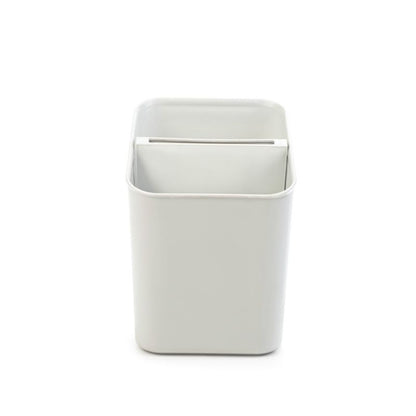 Bestikholder 12x10x16 cm Hvid Plastik