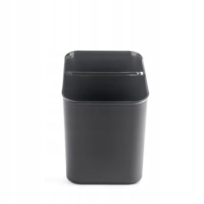 Bestikholder 12x10x16 cm Sort Plastik