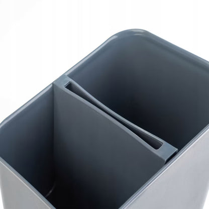 Bestikholder Bisenti 12x10x16 cm Mørkegrå Plast
