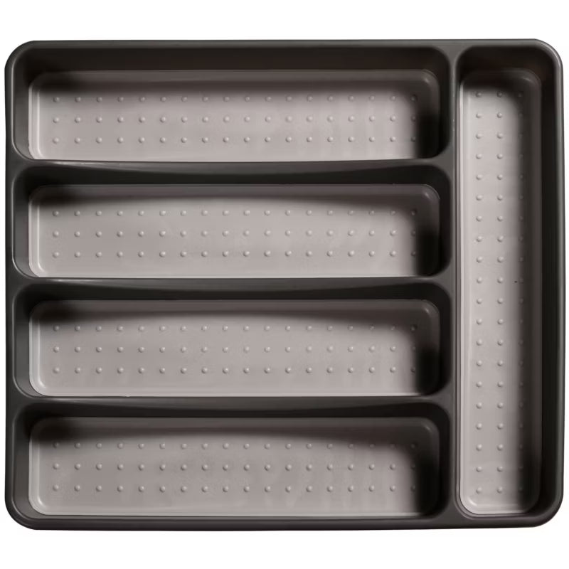 Bestikindsats 32x29 cm Sort Plastik