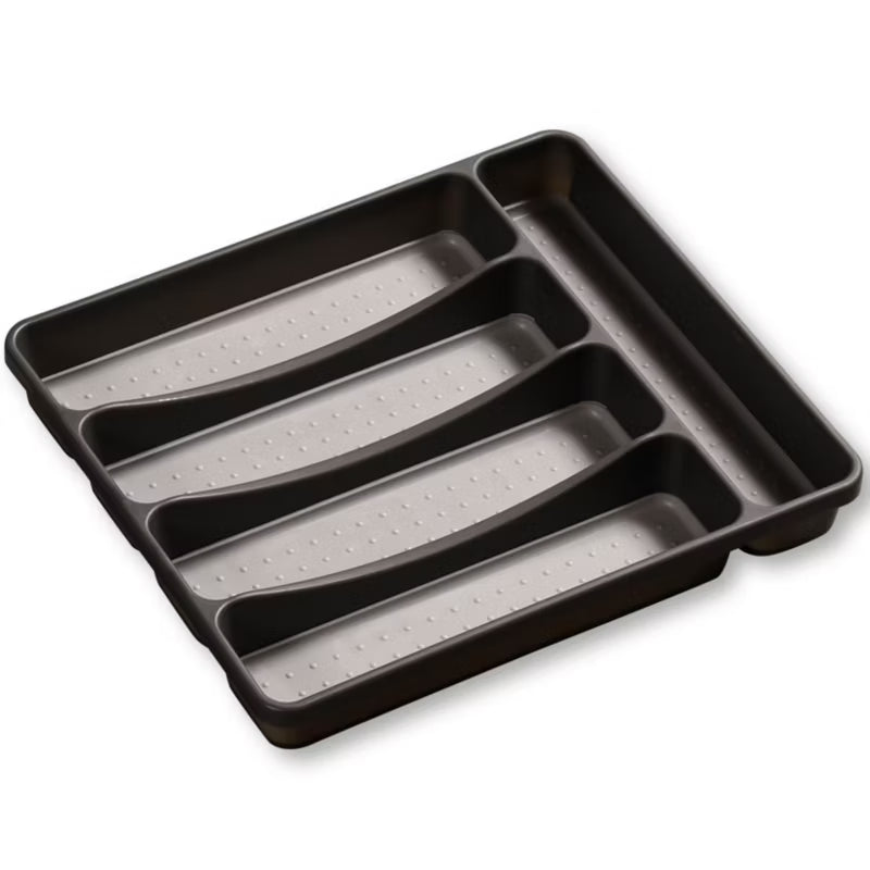 Bestikindsats 32x29 cm Sort Plastik