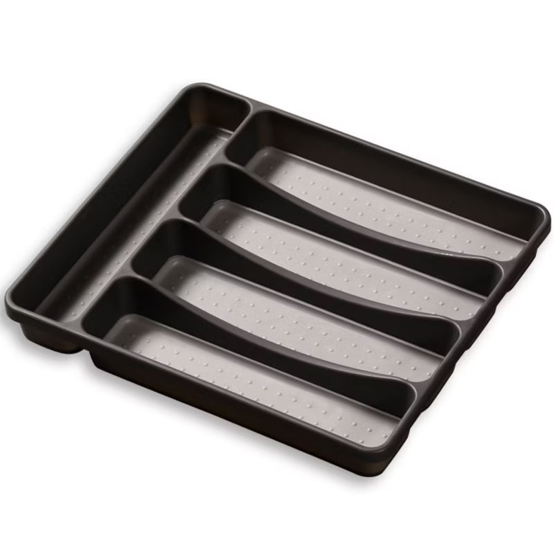 Bestikindsats 32x29 cm Sort Plastik