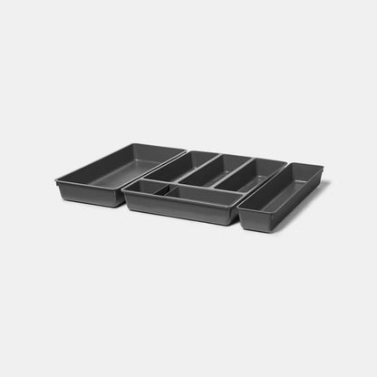 Bestikindsats Nitaki 9x9 cm Grå