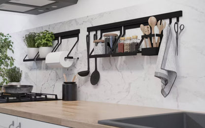 Bestikkurv Sort Krom