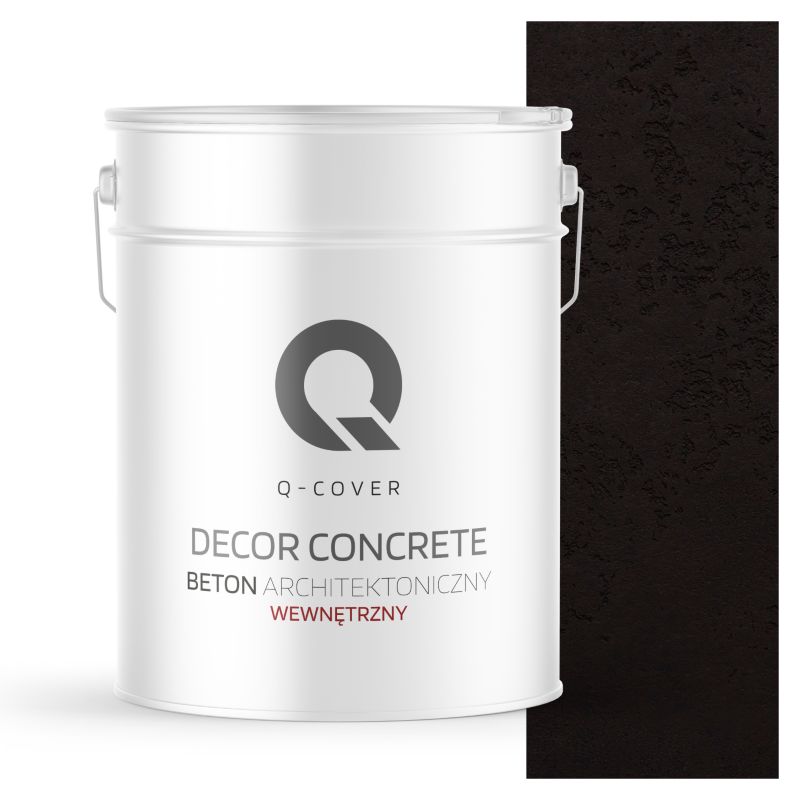 Arkitektonisk Beton Indendørs RAL9005 15 kg Sort