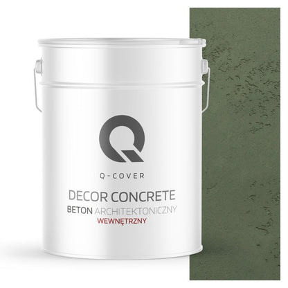 Arkitektonisk Beton Indendørs Mørkegrøn F466 15 kg