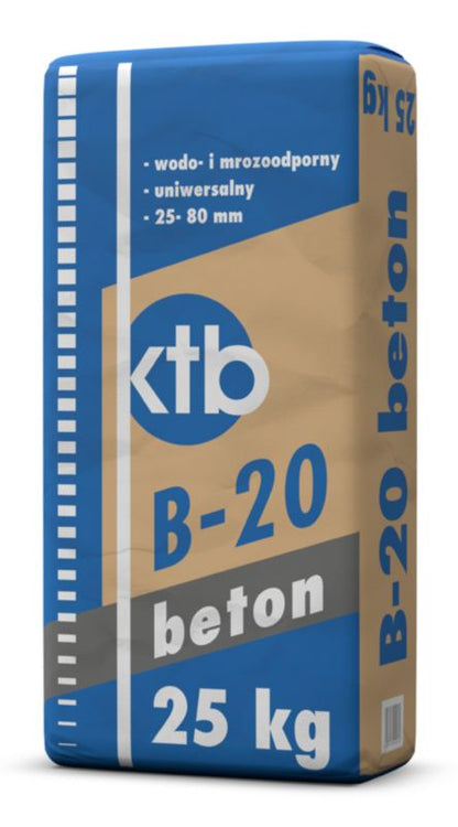 Beton B20 KTB 25 kg