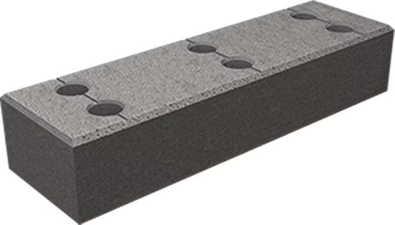 Betonfod til Hegn 62,5x21x13 cm Grå | 5905235207116