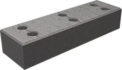 Betonfod til Hegn 62,5x21x13 cm Grå | 5905235207116