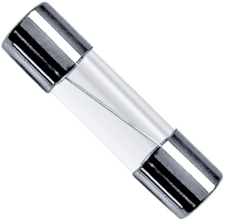 Glas sikring Dpm 20 mm 6,3 A 2 stk.