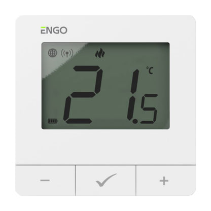 Trådløs Termostat ZigBee 868 MHz Vægmonteret Hvid