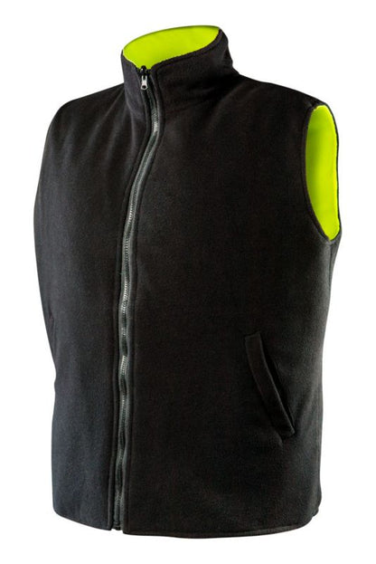 NEO TOOLS tosidet varmende arbejdsvest med refleks, gul, størrelse XXXL, 1 stk