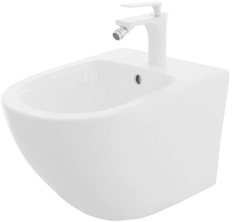 Keramisk Bidet Carlo Carter Mini 49,5x37x32,5 cm Hvid 1 stk.