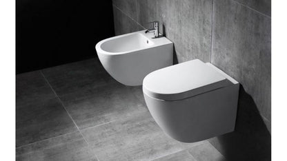 Keramisk Bidet Carlo Carter Mini 49,5x37x32,5 cm Hvid 1 stk.
